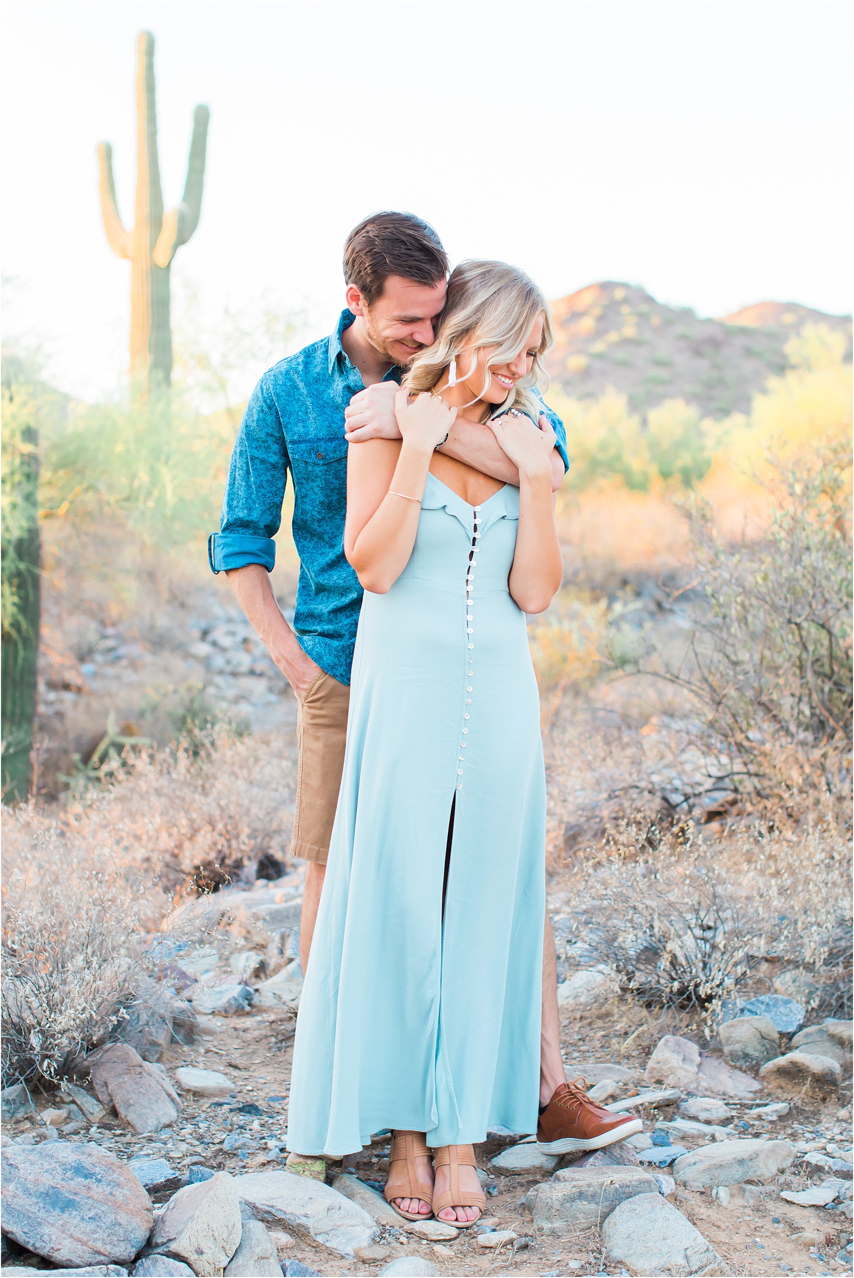 McDowell Mountain Engagement Photos 